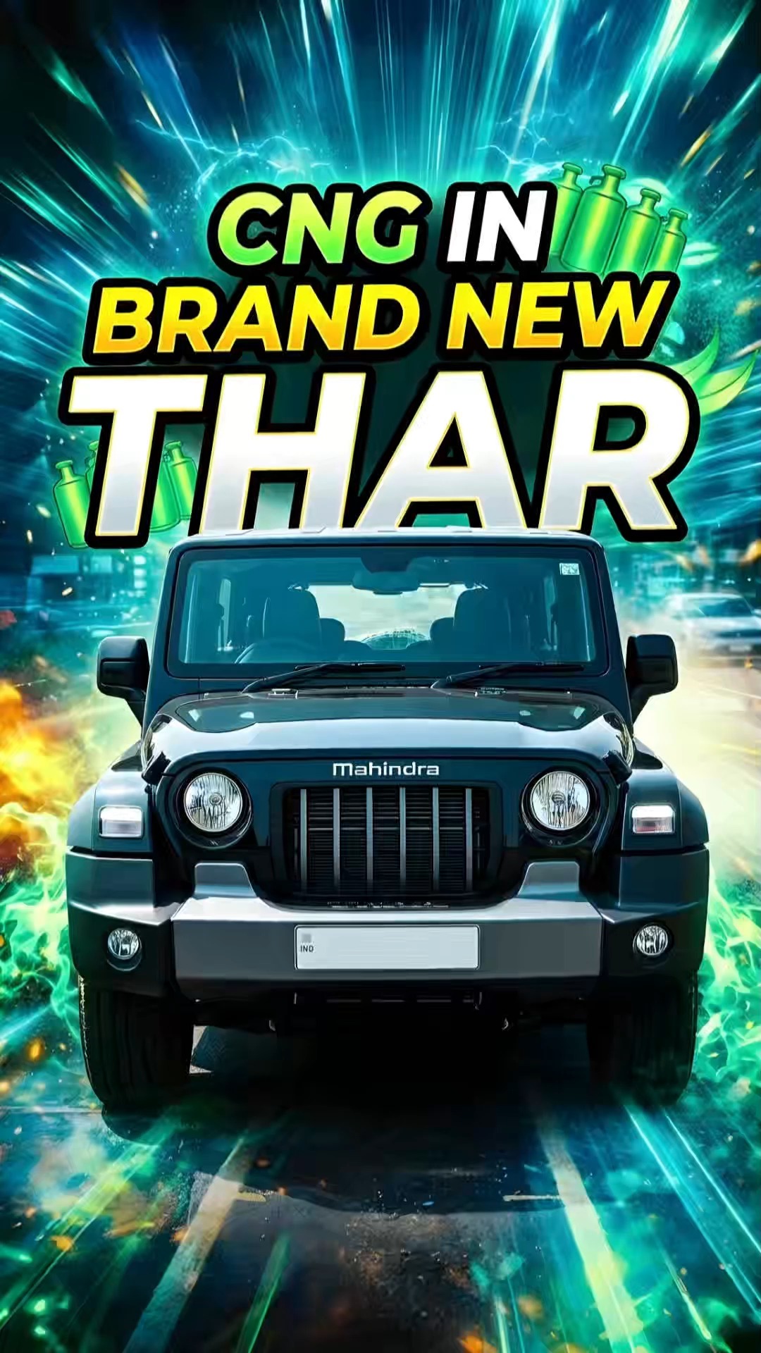 CNG in Brand New Thar Roxx